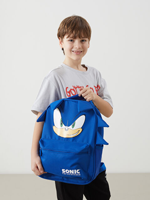 LCW ACCESSORIES Sonic Baskılı Erkek Çocuk Okul Çantası - S5K237Z4-HNA