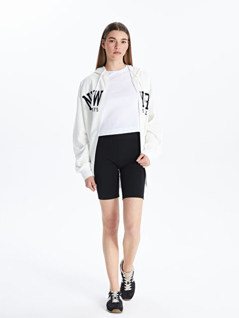 XSIDE ACTIVE Beli Lastikli Kadın Spor Şort Tayt - S5K315Z8-CVL