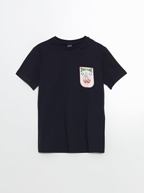 LCW ECO Bisiklet Yaka Erkek Çocuk Tişört - S5K371Z4-CRP