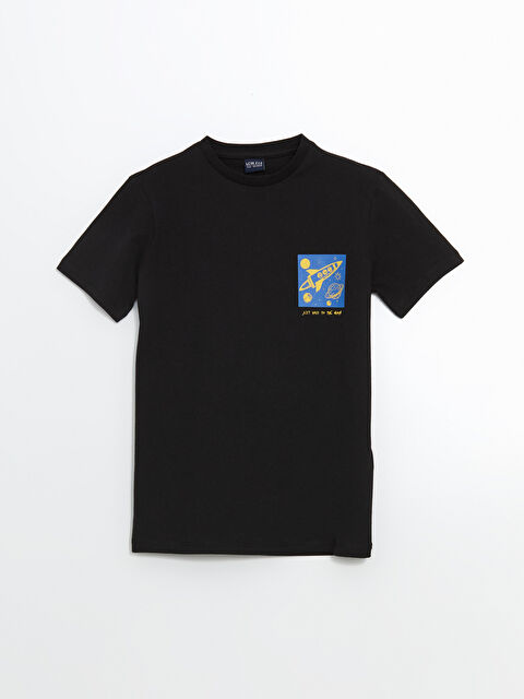 LCW ECO Bisiklet Yaka Erkek Çocuk Tişört - S5K377Z4-CVL