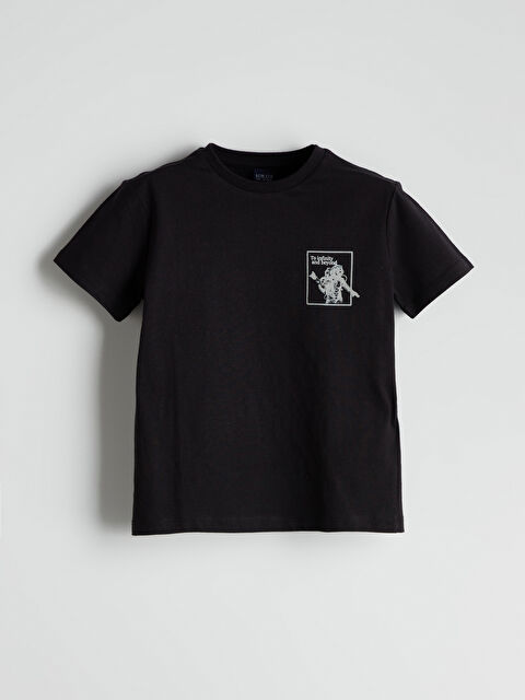 LCW ECO Bisiklet Yaka Erkek Çocuk Tişört - S5K379Z4-CVL