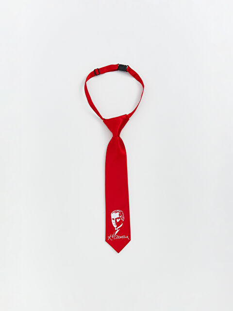 LCW ACCESSORIES Atatürk Baskılı Erkek Çocuk Kravat - S5K547Z4-RPB