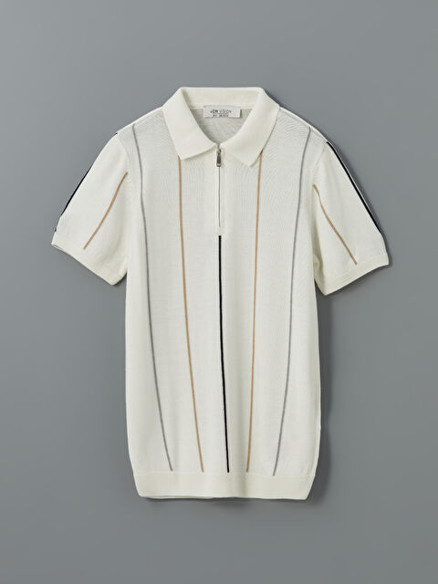 LCW Vision Polo Yaka Erkek Çocuk Triko Kazak - S5K630Z4-R9J