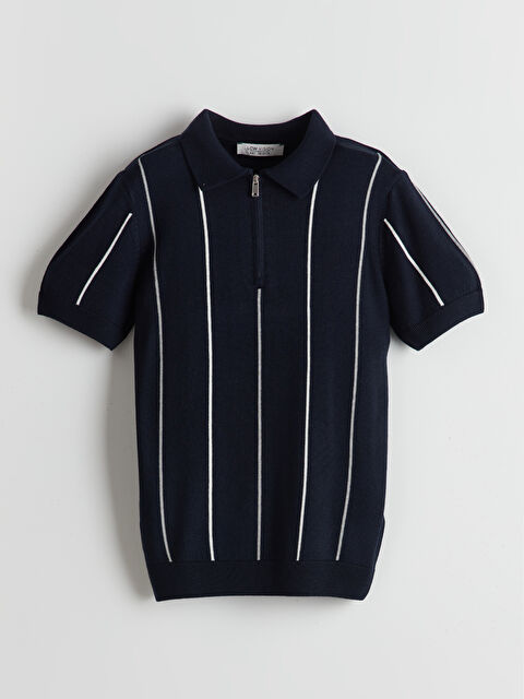 LCW Vision Polo Yaka Erkek Çocuk Triko Kazak - S5K630Z4-RFH