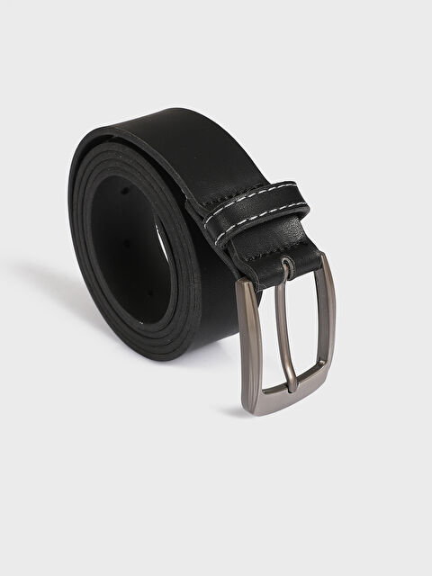 LCW ACCESSORIES Faux Leather Men's Belt - S5K712Z8-HUC