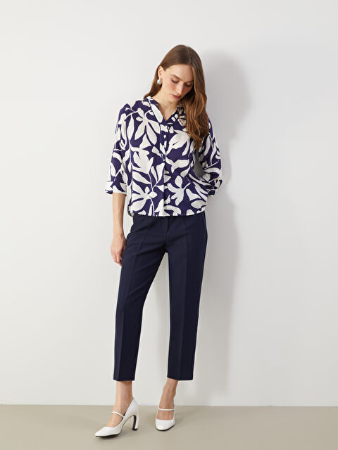 LCWAIKIKI Classic Standart Fit Kadın Cigarette Pantolon - S5K743Z8-YKF