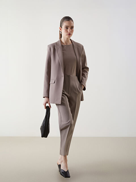 LCWAIKIKI Classic Standart Fit Kadın Cigarette Pantolon - S5K744Z8-DFV