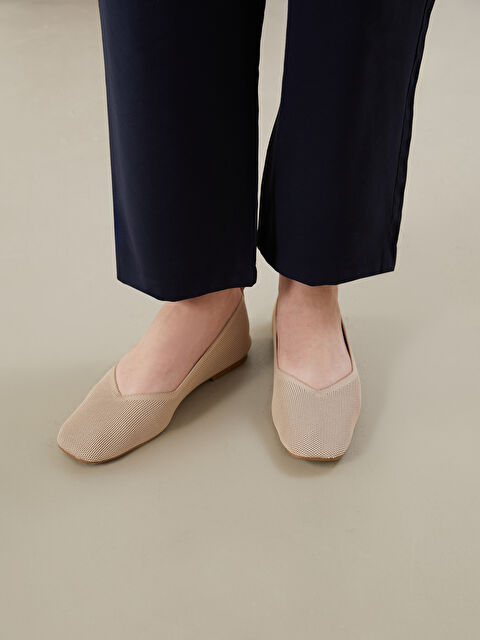 LCW STEPS أحذية باليه مسطحة للسيدات - S5K784Z8-R81