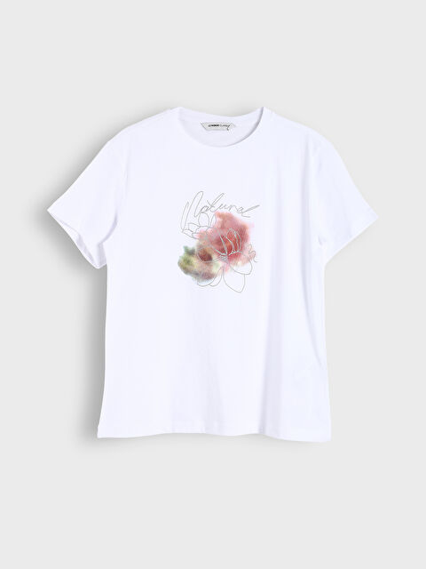 LCWAIKIKI Classic Женская футболка с круглым вырезом