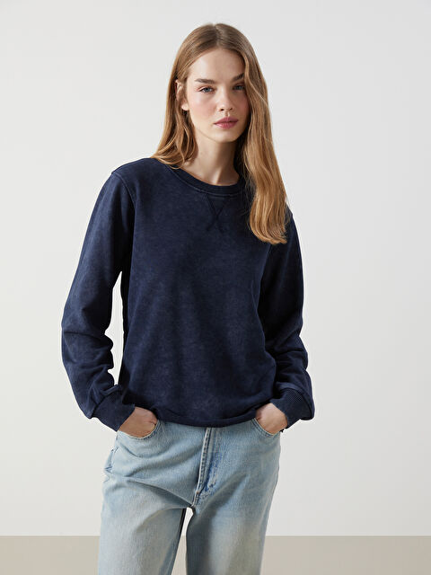 LCWAIKIKI Classic Crew Neck Women's Sweatshirt - S5KA36Z8-344