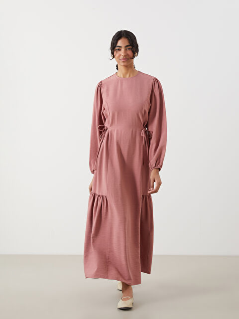 LCW Modest Bisiklet Yaka Elbise - S5KA37Z8-VY5