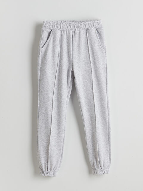 LCW Kids Beli Lastikli Kız Çocuk Jogger Eşofman Altı - S5KB35Z4-D5C