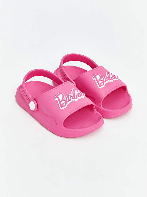 LCW STEPS Barbie Baskılı Kız Bebek Plaj Sandaleti - S5KB50Z1-DDL