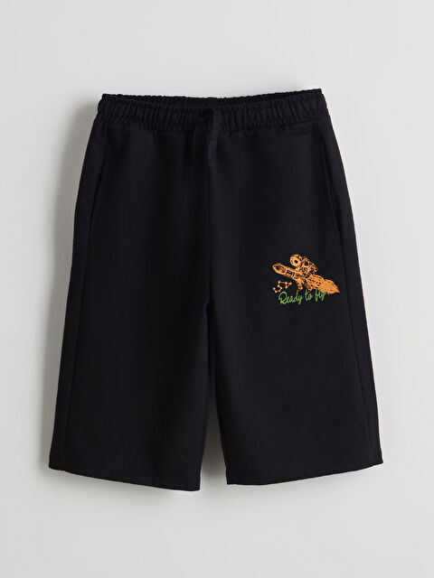 LCW ECO Beli Lastikli Erkek Çocuk Şort - S5KC05Z4-CVL