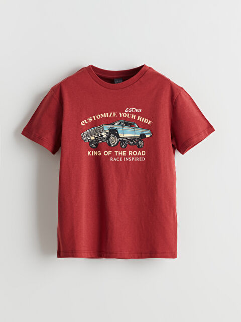 LCW ECO Majica sa okruglim izrezom i štampom za dečake