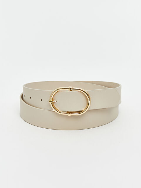 LCW ACCESSORIES Deri Görünümlü Kadın Kemer - S5KC52Z8-CR8