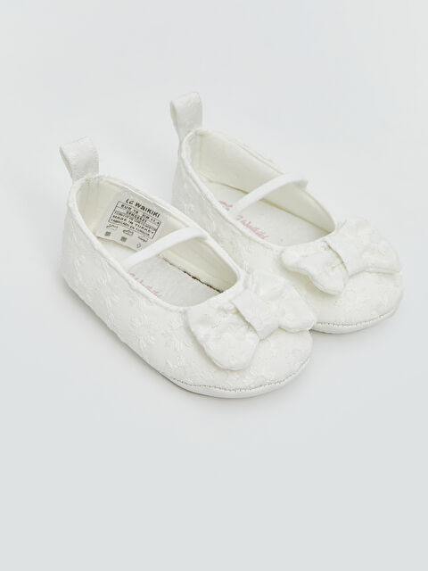 LCW STEPS Fiyonk Detaylı Kız Bebek Babet - S5KC69Z1-J5E