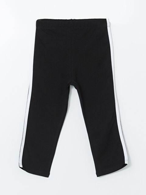 LCW Kids Beli Lastikli 3/4 Boy Kız Çocuk Tayt - S5KD38Z4-CVL