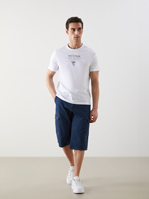 LCW Jeans Standart Kalıp Erkek Jean Şort - S5KD48Z8-309