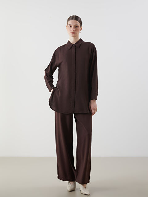 LCW Modest Beli Lastikli Kadın Pantolon - S5KE01Z8-HDD