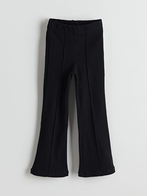 LCW Kids Beli Lastikli İspanyol Paça Kız Çocuk Tayt - S5KF13Z4-CVL