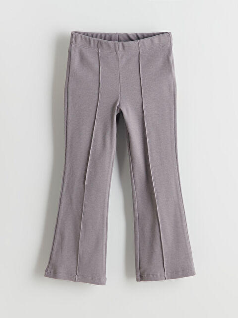 LCW Kids Beli Lastikli İspanyol Paça Kız Çocuk Tayt - S5KF13Z4-GXN