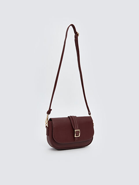 LCW ACCESSORIES Deri Görünümlü Kadın Omuz Çantası - S5KG56Z8-HMB