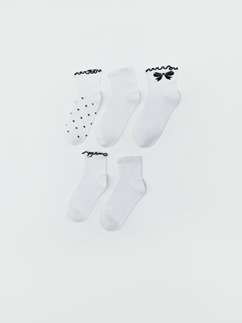 LCW DREAM Desenli Kadın Soket Çorap 5'li - S5KH10Z8-FDU