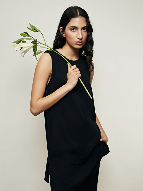 LCW Modest Bisiklet Yaka Kadın Tunik - S5KJ14Z8-RQL