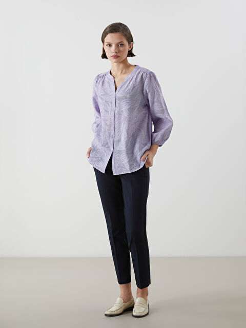 LCWAIKIKI Classic Beli Lastikli Havuç Kesim Pantolon - S5KJ27Z8-E1J