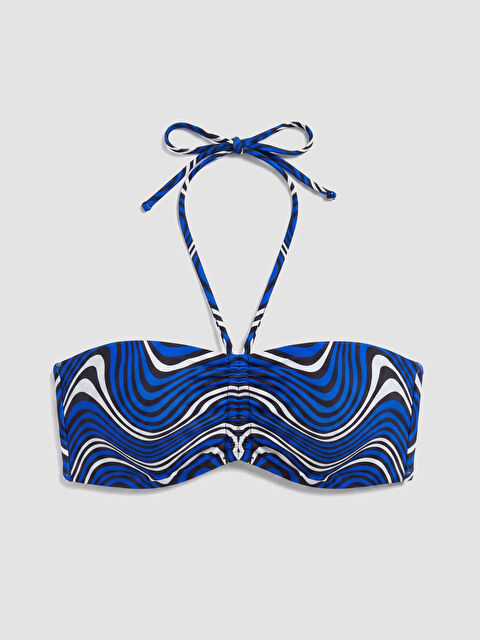 LCW DREAM Çıkarılabilir Pedli Desenli Kadın Bikini Üst