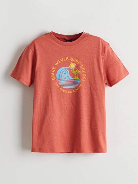 LCW ECO Crew Neck Boys' T-Shirt