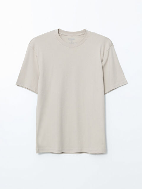 LCWAIKIKI Classic Bisiklet Yaka Kısa Kollu Erkek Tişört - S5KL91Z8-YFF