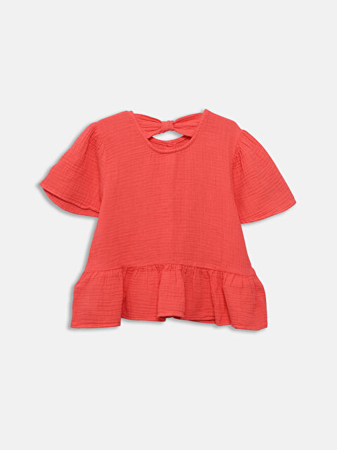 LCW Kids Bluză pentru Fete cu Guler Rotund - S5KM16Z1-H0C