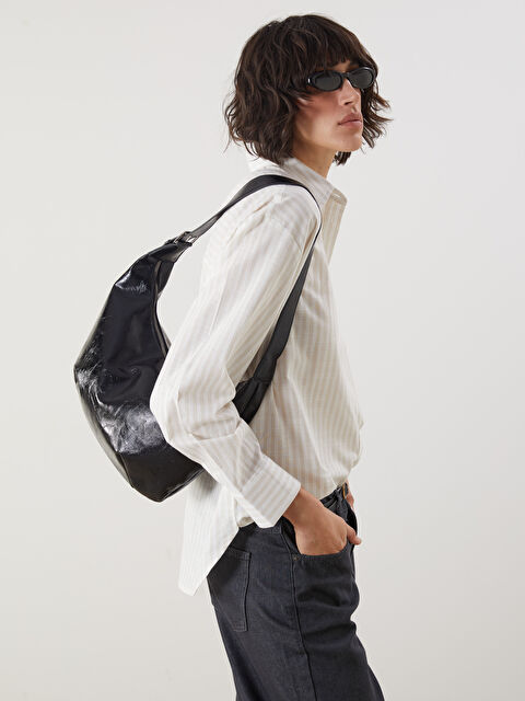 LCW ACCESSORIES Deri Görünümlü Kadın Omuz Çantası - S5KN44Z8-RQL