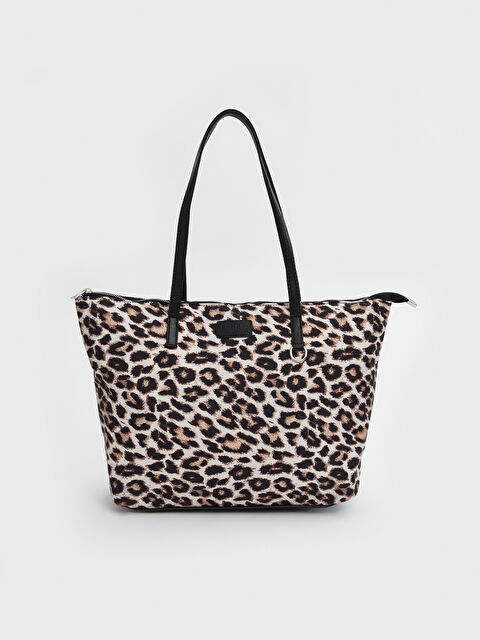 LCW ACCESSORIES Leopar Desenli Kadın Kol Çantası - S5KN49Z8-F9C