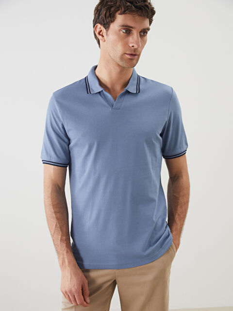 SOUTHBLUE Polo Yaka Kısa Kollu Pike Erkek Tişört - S5KO06Z8-H5H