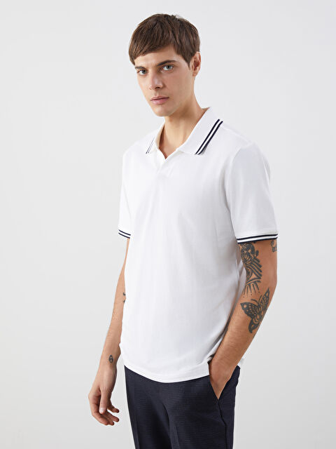 SOUTHBLUE Polo Yaka Kısa Kollu Pike Erkek Tişört - S5KO06Z8-R9J