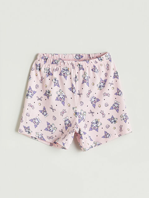 LCW Kids Beli Lastikli Kuromi Baskılı Kız Çocuk Pijama Alt - S5KR75Z1-LSZ