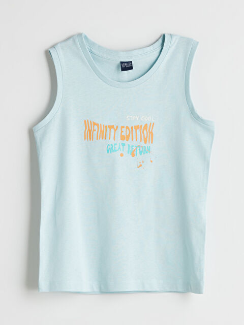 LCW ECO Bisiklet Yaka Erkek Çocuk Atlet - S5KT80Z4-G2E