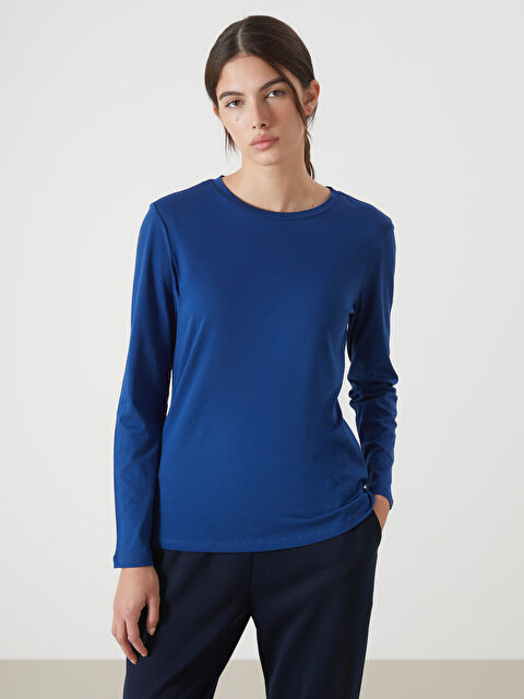 LCW ECO Crew Neck Women's T-Shirt - S5KU37Z8-HEU