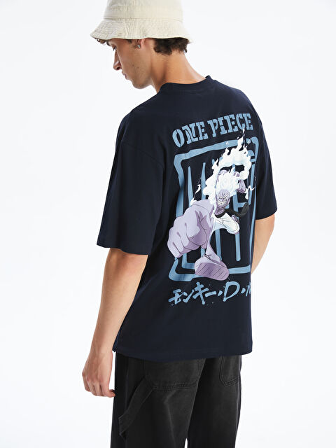 XSIDE Bisiklet Yaka Baskılı Penye Erkek Tişört - S5KV23Z8-YRV