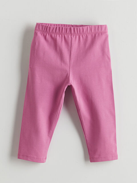 LCW Kids Beli Lastikli 3/4 Boy Kız Çocuk Tayt - S5L022Z4-YNL