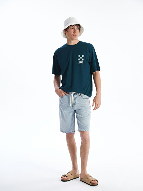 LCW Jeans Standart Kalıp Erkek Jean Şort - S5L111Z8-311