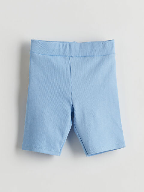 LCW Kids Beli Lastikli Kız Çocuk Kısa Tayt - S5L136Z4-YTE