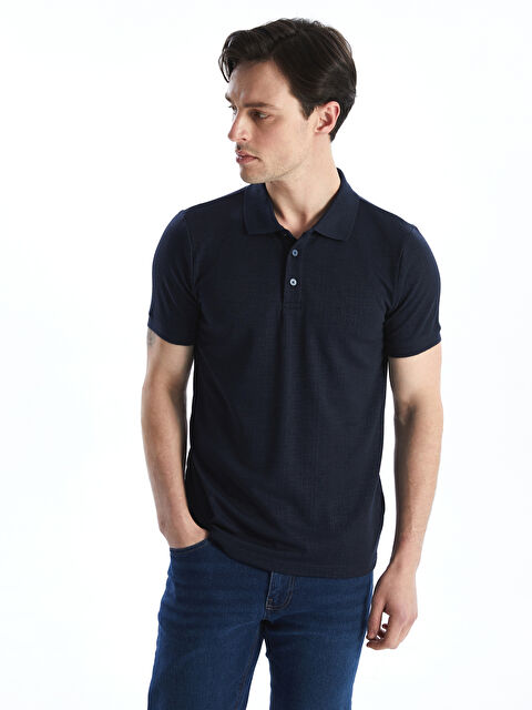 LCWAIKIKI Classic Polo Yaka Kısa Kollu Erkek Tişört - S5L146Z8-DWP