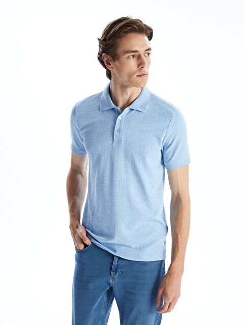 LCWAIKIKI Classic Polo Yaka Kısa Kollu Erkek Tişört - S5L146Z8-QYD