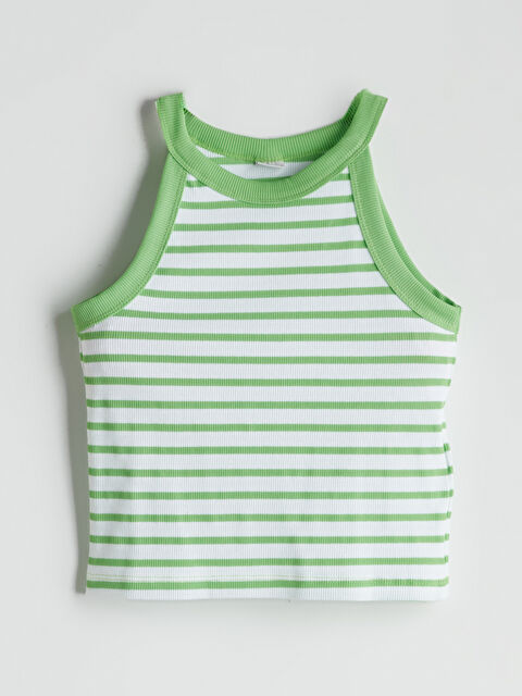 LCW Kids Halter Yaka Kız Çocuk Crop Atlet - S5L209Z4-LFT