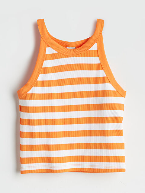 LCW Kids Halter Yaka Kız Çocuk Crop Atlet - S5L209Z4-LGZ