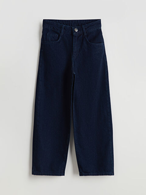 LCW Kids Wideleg Kız Çocuk Jean Pantolon - S5L239Z4-309